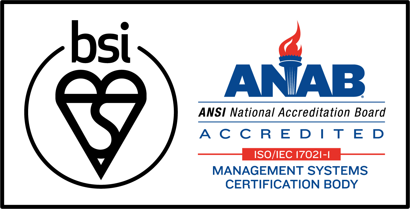 BSI — ANAB accredited management systems certification body